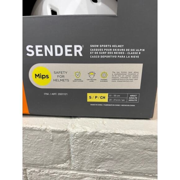 Spy+ Sender Snow Sports Helmet with MIPS Brain Protection Small NEW - Picture 3 of 7